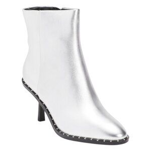 LIVERPOOL LA Leather Costa Heeled Booties